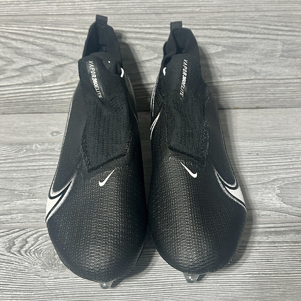 Nike Vapor Edge Elite 360 Mens 16 Black White Solid Athletic Modern CZ7837-001 - Picture 2 of 7